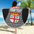 Fiji Custom Personalised Beach Blanket - Tapa Pattern Sport Style - Polynesian Pride