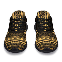 Nauru Sporty Sneakers - Polynesian Chief Gold Version - Polynesian Pride
