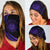 Hawaiian Bandana Coat Of Arm Polynesian Bandana 3-Pack - Circle Style Purple - Polynesian Pride