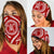 Hawaiian Turtle Map Red Bandana 3 - Pack One Size Red - Polynesian Pride