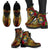 Nauru Polynesian Leather Boots - Hibiscus Vintage - Polynesian Pride