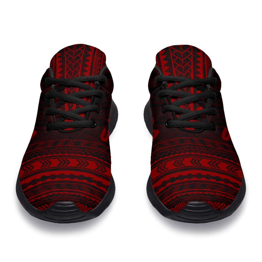 Samoa Sporty Sneakers - Polynesian Chief Red Version - Polynesian Pride