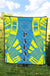 Palau Premium Quilt - Palau Seal Polynesian Yellow Tattoo - Polynesian Pride