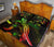 Fiji Polynesian Quilt Bed Set - Turtle With Blooming Hibiscus Reggae - Polynesian Pride