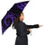 Seal Of Hawaii Polynesian Umbrella Purple - Circle Style - Polynesian Pride