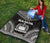 Samoa Premium Quilt - Samoa Coat Of Arms Polynesian Chief Black Version - Polynesian Pride