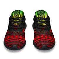 Tuvalu Sporty Sneakers - Polynesian Chief Reggae Version - Polynesian Pride