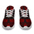 Guam Sport Sneakers - Polynesian Tattoo Red - Polynesian Pride