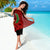 Tonga Polynesian Sarong - Coat Of Arm With Hibiscus - Polynesian Pride