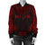 Niue Polynesian Chief Women'S Bomber Jacket - Red Version - Polynesian Pride