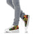 Tonga Polynesian High Top Shoes - Reggae Plumeria - Polynesian Pride