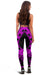 Niue Women Leggings Polynesian Pattern Pink - Polynesian Pride