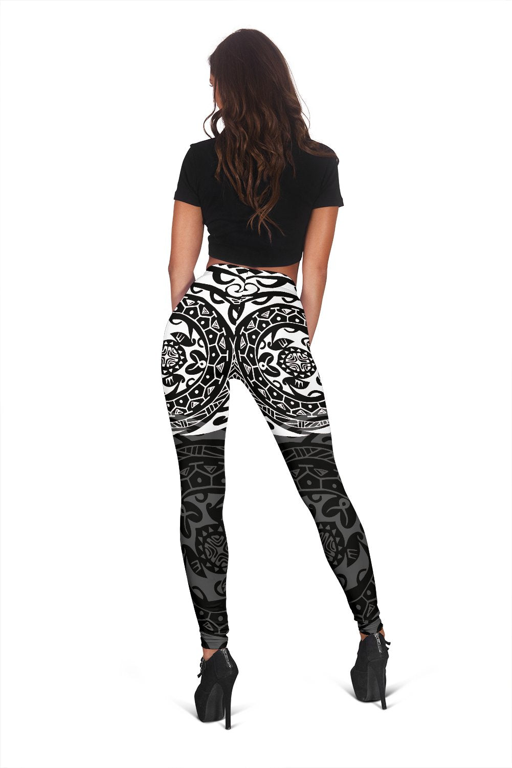Polynesian Tattoo Style Legging 5 A7 - Polynesian Pride
