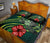 Hawaii Polynesian Quilt Bed Set - Green Turtle Hibiscus - Polynesian Pride