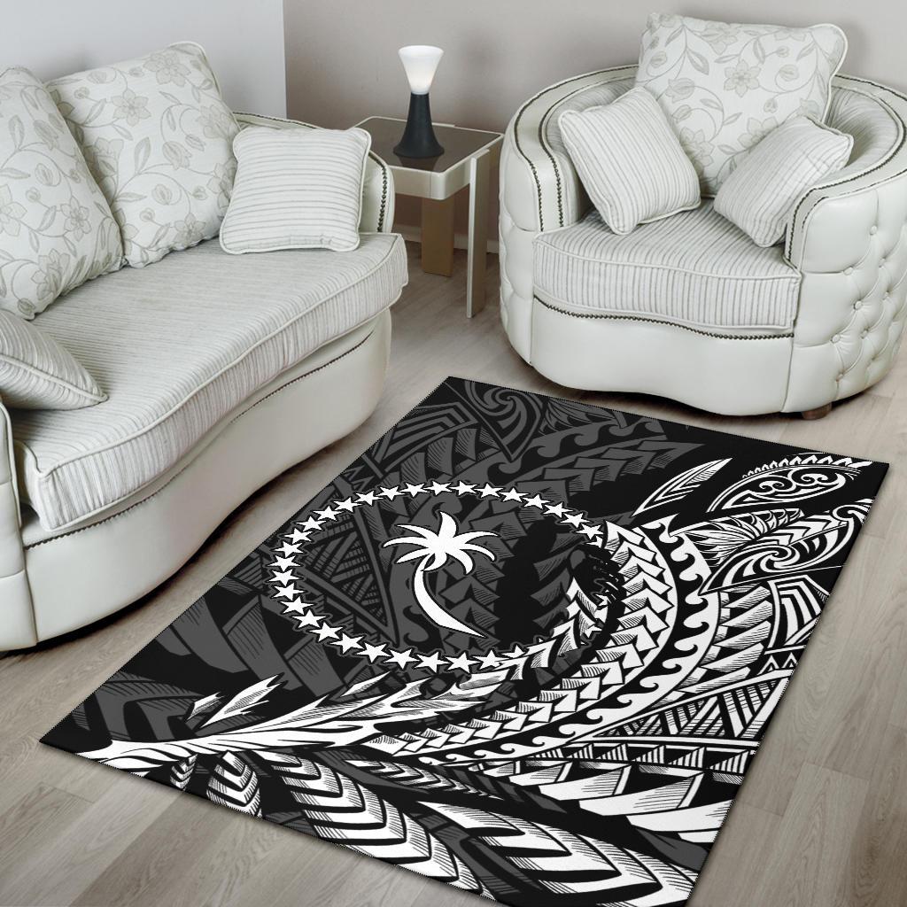 Chuuk State Area Rug - Wings Style - Polynesian Pride