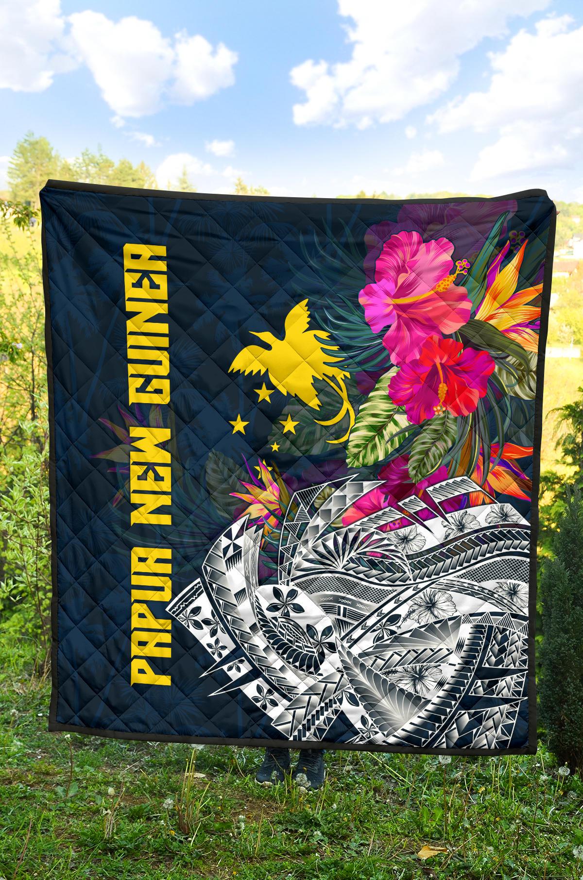 Papua New Guinea Premium Quilt - Summer Vibes - Polynesian Pride