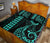 Hawaii Polynesian Quilt Bed Set Turquoise - Polynesian Pride