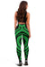 American Samoa Women's Legging - Green Tentacle Turtle - Polynesian Pride