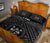 Fiji Quilt Bed Set - Fiji Seal With Polynesian Tattoo Style (Black) - Polynesian Pride