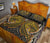 Polynesian Quilt Bed Set - Polynesian Maori Tattoo Wolf - Polynesian Pride