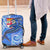 Fiji Luggage Covers - Blue Shark Polynesian Tattoo - Polynesian Pride