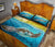 Hawaii Sunshine Palm Tree Polynesian Turtle Quilt Bed Set - Polynesian Pride