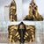 Tokelau Hooded Blanket - Polynesian Tattoo Gold - Polynesian Pride