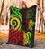 Palau Premium Blanket - Reggae Tentacle Turtle - Polynesian Pride