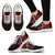 Cook Islands Polynesian Sneakers - Coat Of Arm With Hibiscus - Polynesian Pride