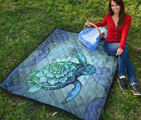 Turtle Beauty Premium Quilt - Polynesian Pride