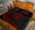 Palau Quilt Bed Set - Red - Frida Style - Polynesian Pride