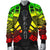 Palau Men Bomber Jackets - Polynesian Tattoo Reggae - Polynesian Pride