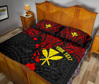 Hawaii Custom Personalised Quilt Bed Set - Polynesian Whale Tail - Polynesian Pride