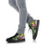 New Caledonia High Top Shoes White - Turtle Plumeria Banana Leaf - Polynesian Pride