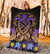 Hawaii Turtle Polynesian Gold Premium Blanket - Kuly Style - Polynesian Pride