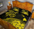 Hawaii Quilt Bed Set - Turtle Polynesian Map Plumeria Yellow - Polynesian Pride