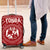 Tonga Luggage Covers - Tonga Seal With Polynesian Tattoo Style (Red) - Polynesian Pride