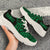 Hawaii White Chunky Sneakers Green - Circle Style - Polynesian Pride