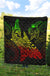 Polynesian Quilt - Polynesian Reggae Shark Warrior Tattoo - Polynesian Pride