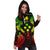 Kosrae Polynesian Hoodie Dress Map Reggae - Polynesian Pride