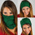 Polynesian Maori Lauhala Green Bandana 3 - Pack Green One Size - Polynesian Pride