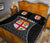 Fiji Custom Personalised Quilt Bed Sets - Tapa Pattern Sport Style - Polynesian Pride