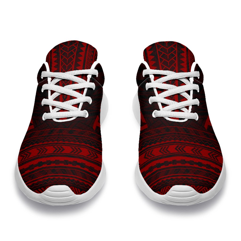 Tahiti Sporty Sneakers - Polynesian Chief Red Version - Polynesian Pride