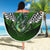 Manaia Mythology Beach Blanket Silver Fern Maori Tattoo - Polynesian Pride