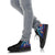 New Caledonia Custom Personalised High Top Shoes Blue - Vintage Tribal Mountain - Polynesian Pride