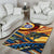 Northern Mariana Islands Area Rug - Dolphin Surfing - Polynesian Pride