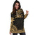 Papua New Guinea Women's Hoodie Dress - Polynesian Gold Chief - Polynesian Pride