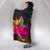 Polynesian Hawaii Hooded Blanket - Summer Hibiscus - Polynesian Pride