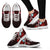 Guam Polynesian Sneakers - Coat Of Arm With Hibiscus - Polynesian Pride