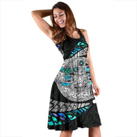 Maori New Zealand Women's Dress Hei Tiki Sport Style - Polynesian Pride